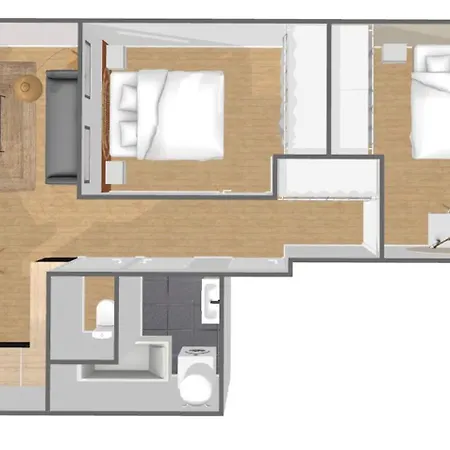 Superbe Appart. 2 En Plein Centre ! Appartamento Lilla